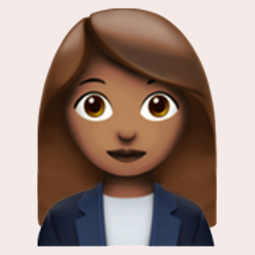 Black woman emoji