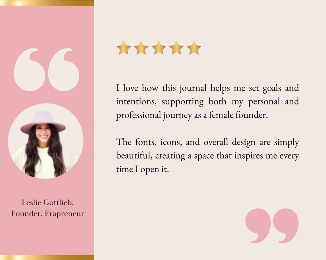 The Female Founders Journal Deluxe Bundle